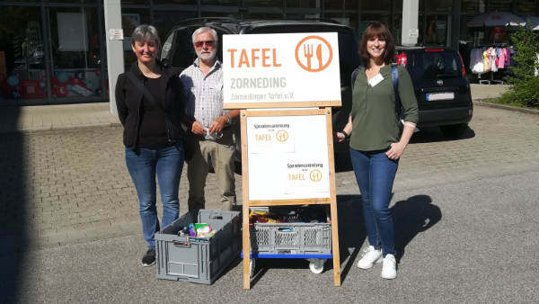 Sammelaktion zu Gunsten der Tafel ein voller Erfolg!